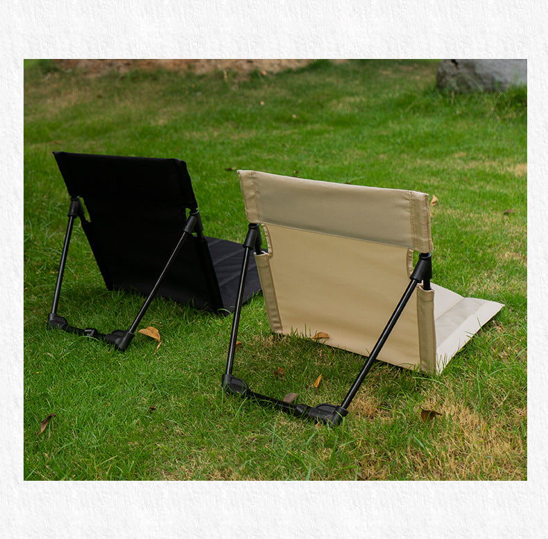 Outdoor camping backrest cushion chair portable folding chair tent leisure chair balcony park lawn picnic chair V.I.P Digital Presence The Snag Bin