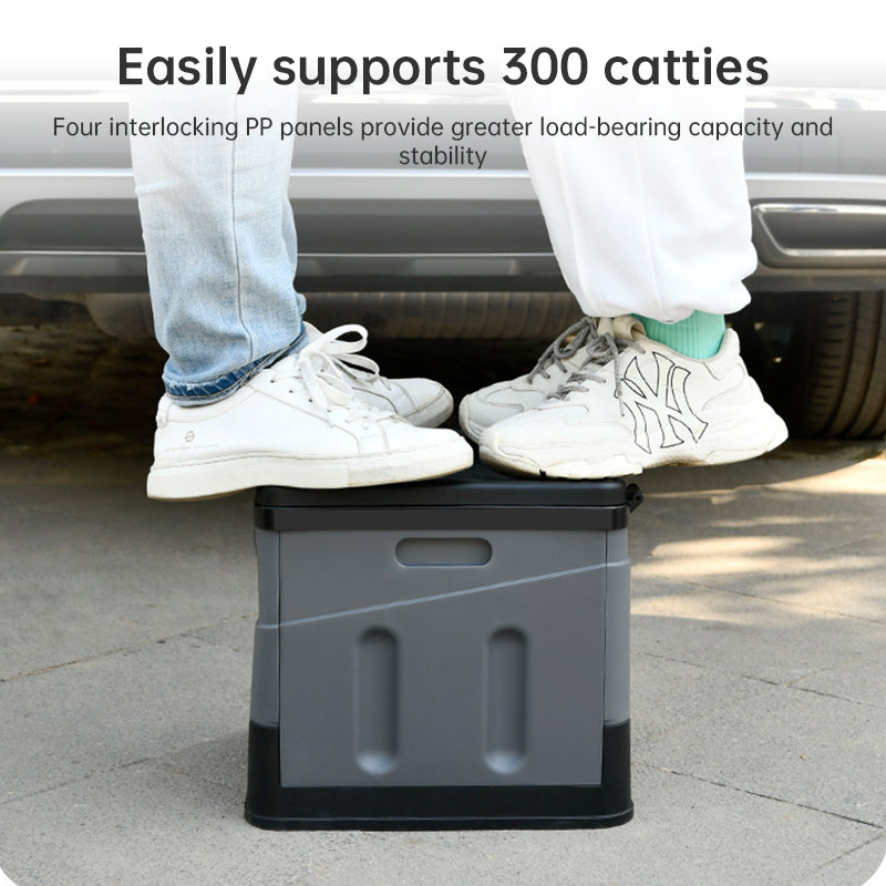Portable folding camping toilet: adult/child use, self-contained, with lid and seat. V.I.P Digital Presence The Snag Bin
