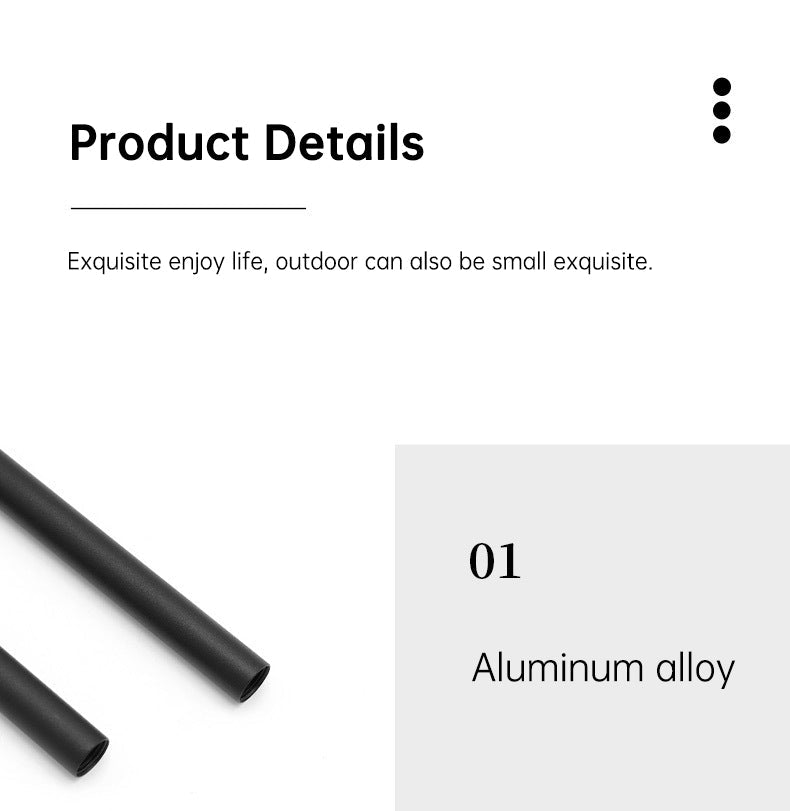 Outdoor Lightweight Aluminum Alloy Portable Camping Lamp Holder Lantern Stand with Storage Bag V.I.P Digital Presence The Snag Bin
