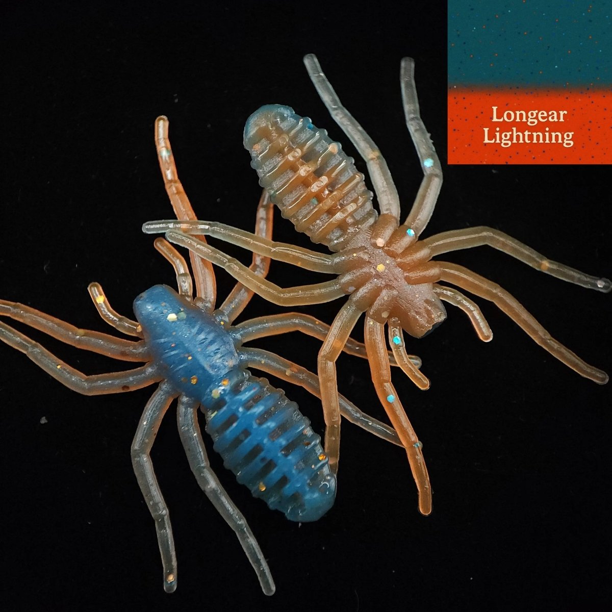 1" Micro Spider Bait "The Writing Spider" - The Snag Bin