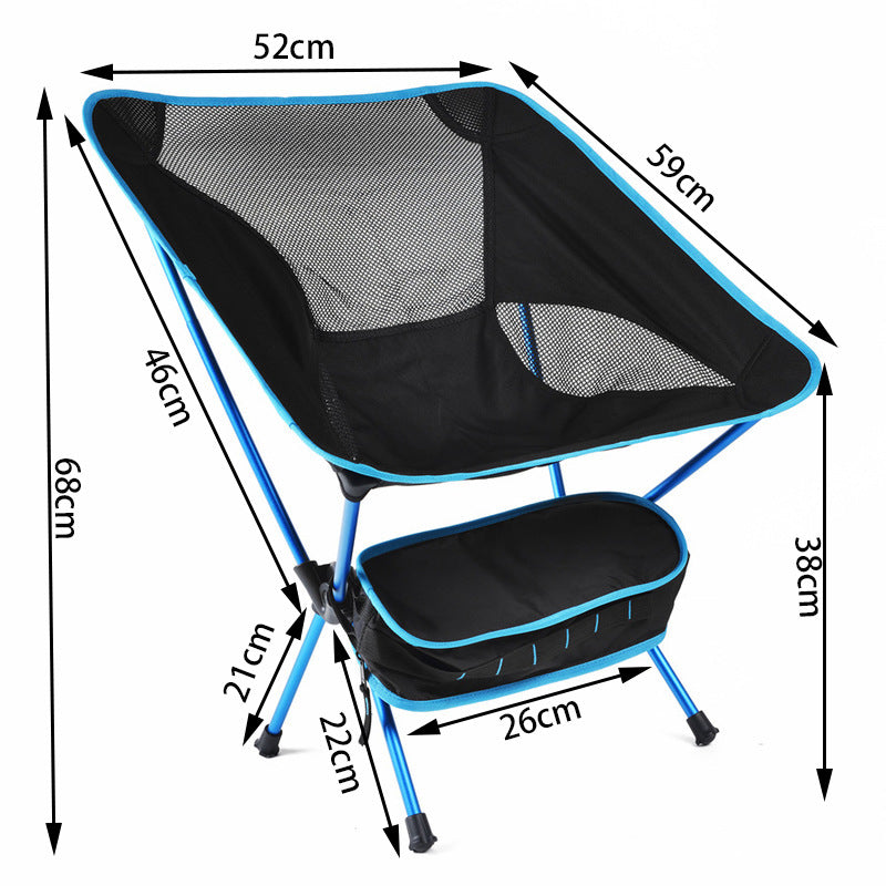 Travel Ultralight Folding Chair Superhard High Load Outdoor Camping Chair Portable Beach Hiking Picnic Seat Fishing Tools Chair V.I.P Digital Presence The Snag Bin