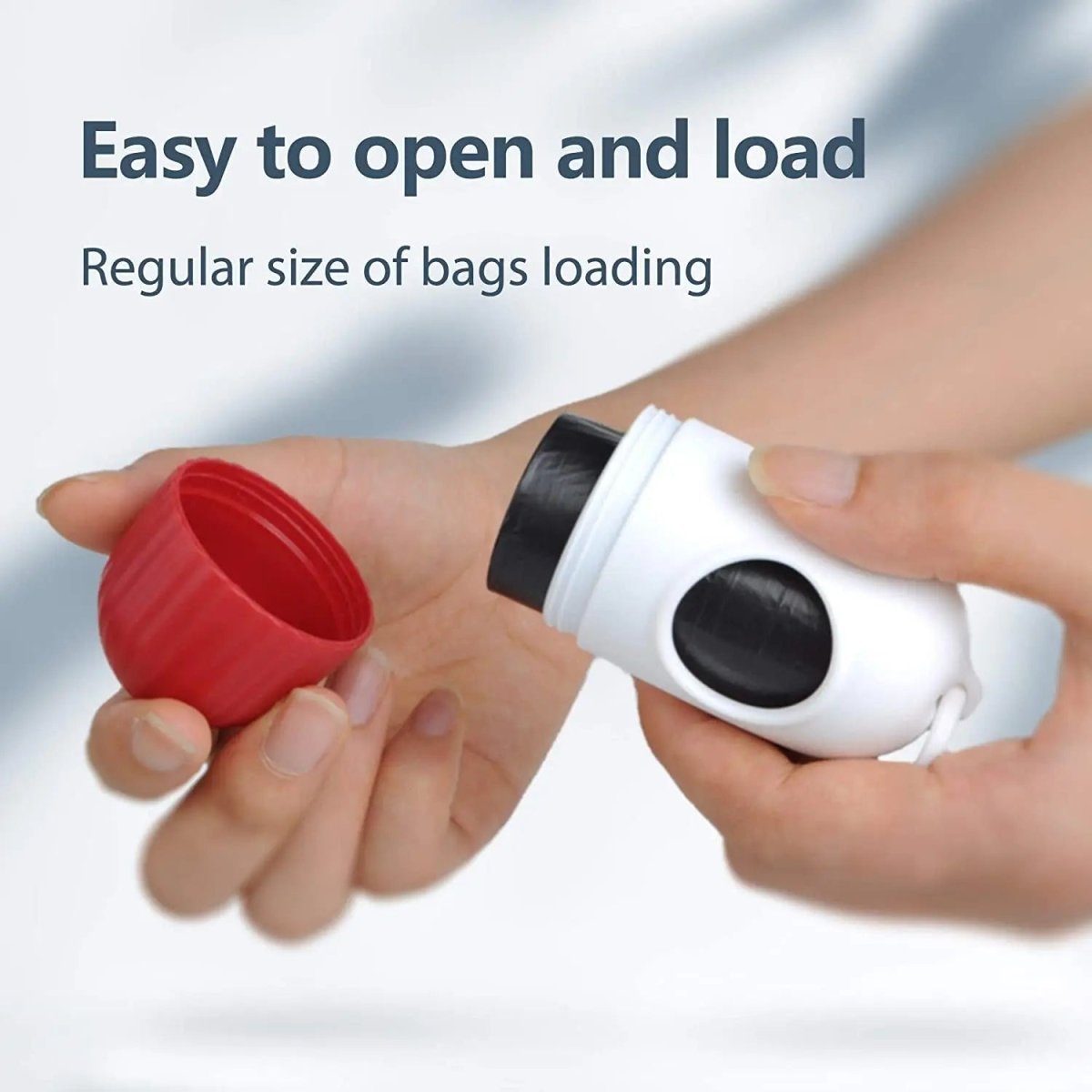 16 ft Retractable Dog Leash with Dispenser and Poop Bags - The Snag Bin