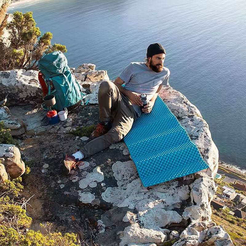 Thicken Egg Mattress. Foldable Camping Pad with Aluminum Membrane for Moisture-Proof. IXPE Foam Pad V.I.P Digital Presence The Snag Bin
