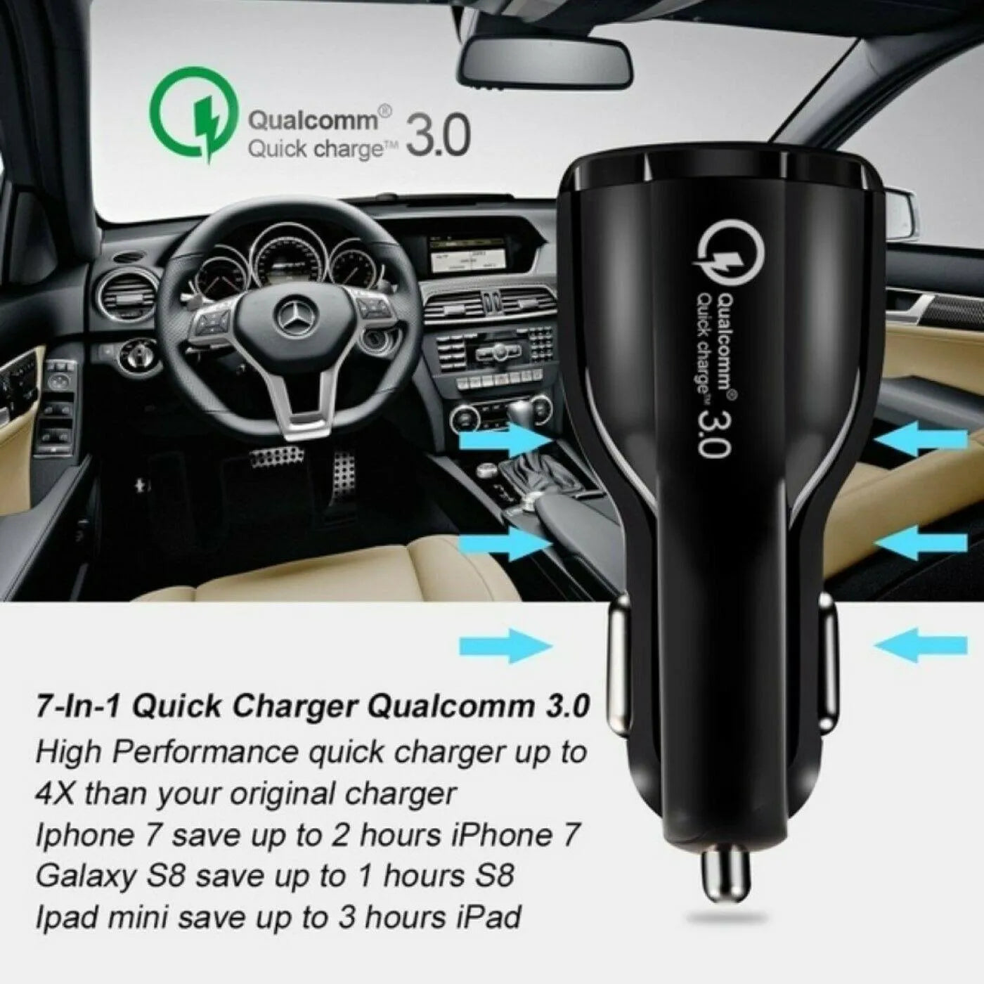 2 Pack 2 Port USB Fast Car Charger Adapter For Devices Black 2-pack-2-port-usb-fast-car-charger-adapter-for-devices-black-premiumbrandgoods-6