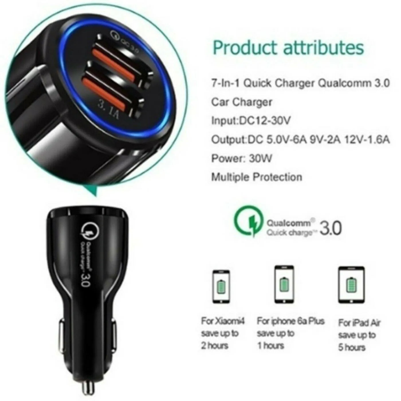 2 Pack 2 Port USB Fast Car Charger Adapter For Devices Black 2-pack-2-port-usb-fast-car-charger-adapter-for-devices-black-premiumbrandgoods-8
