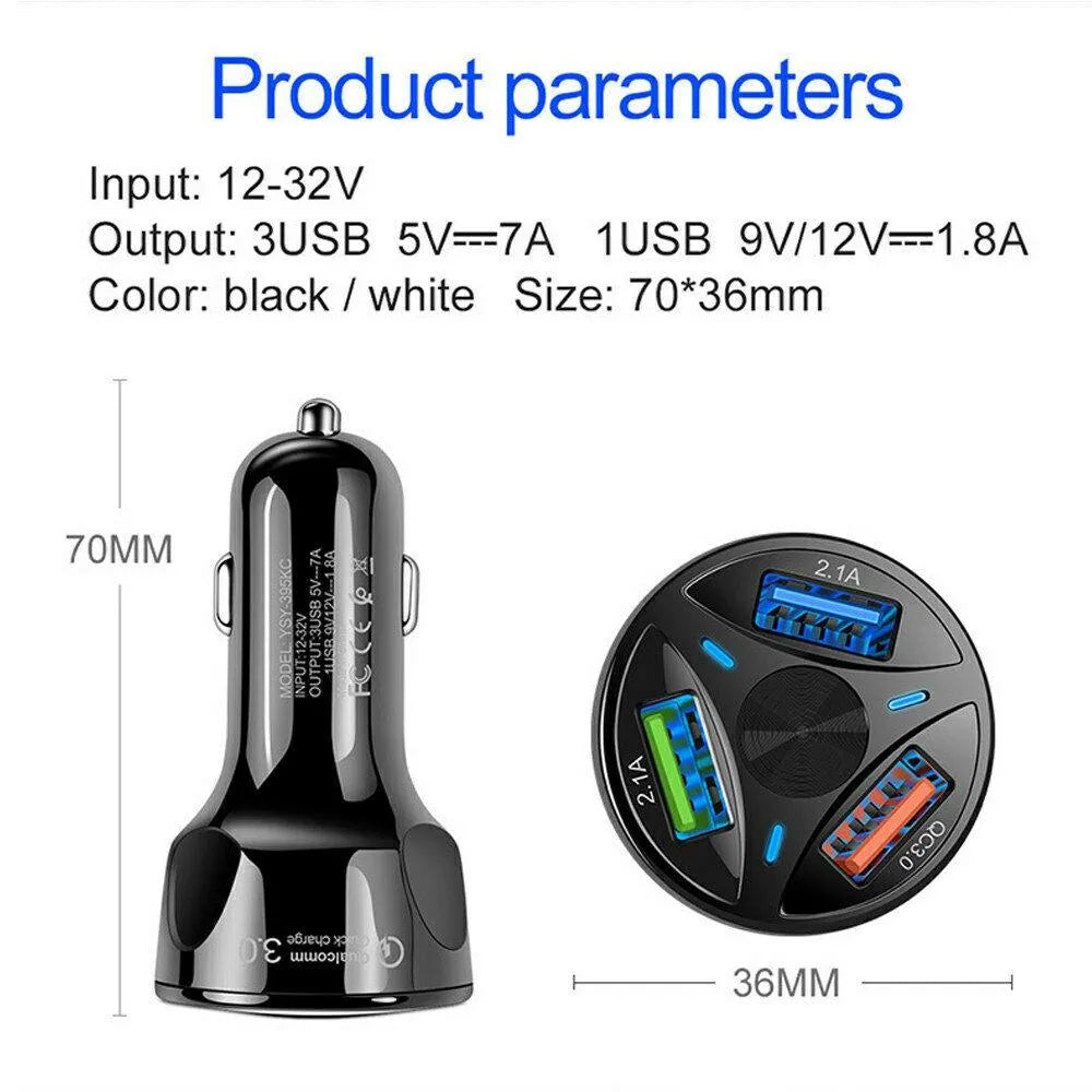 2 Pack 3 Port USB Fast LED Car Charger For Devices 2-pack-3-port-usb-fast-led-car-charger-for-devices-premiumbrandgoods-6