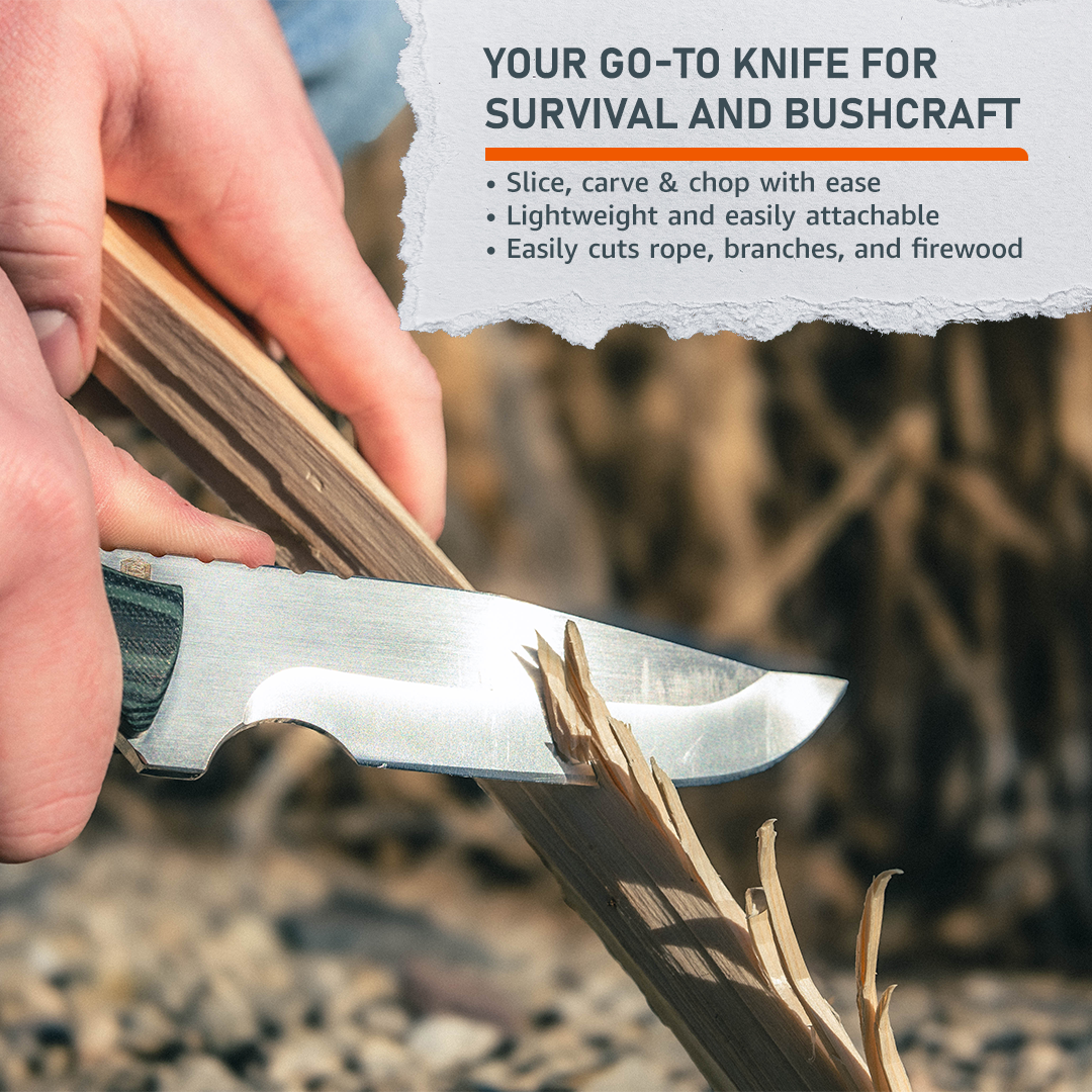 Survival Knife Emerge Survival The Snag Bin