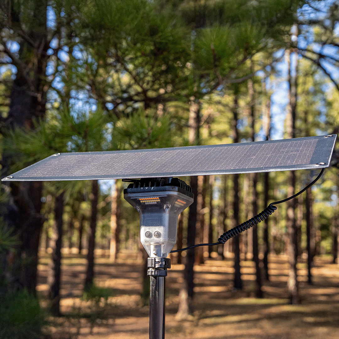 20 Watt Portable Solar Panel w/ LightRanger Receiver - The Snag Bin