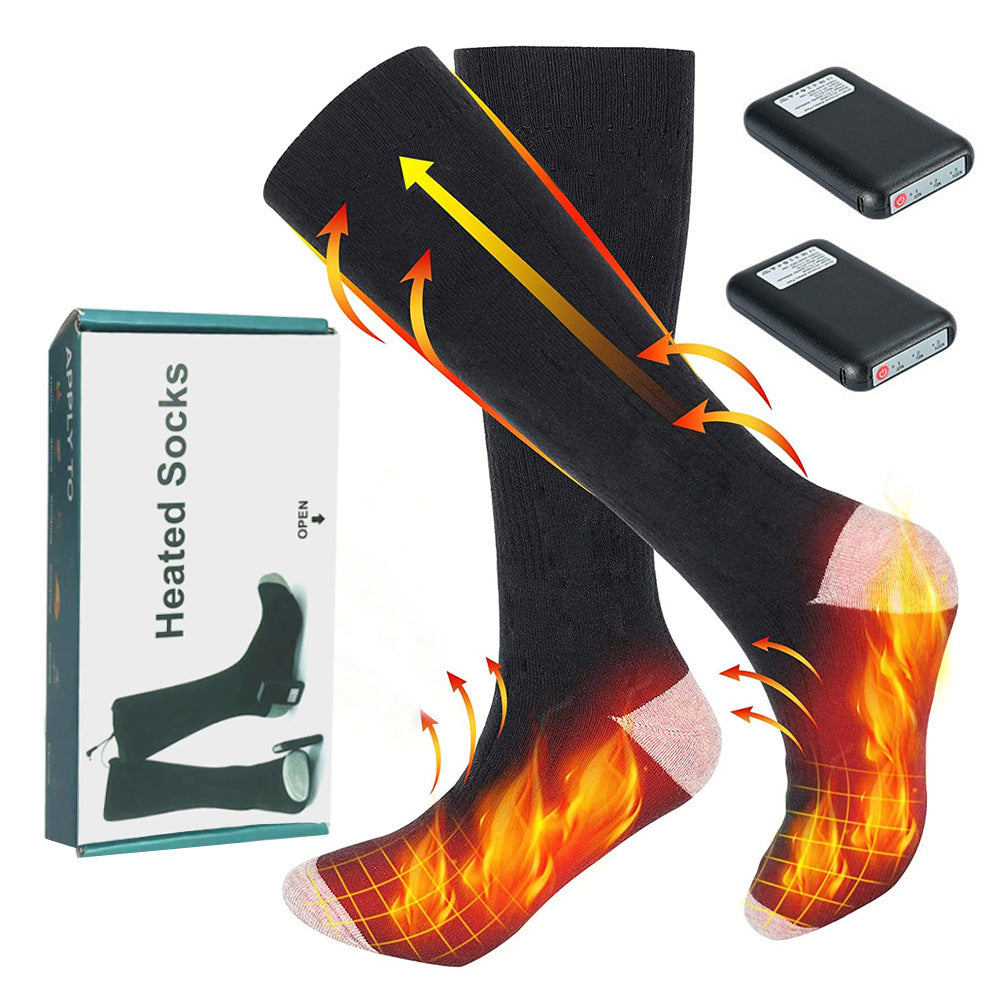 3-speed heating socks with charging intelligent heating warm feet outdoor anti cold long socks for warmth V.I.P Digital Presence The Snag Bin