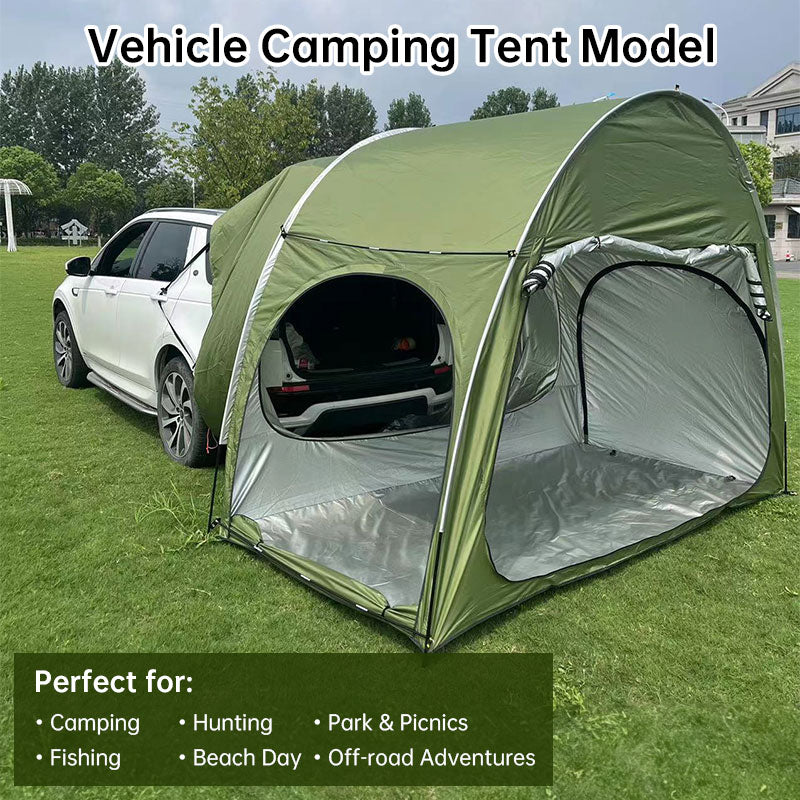 Outdoor car - trunk rear tent with canopy, sun - resistant camping equipment V.I.P Digital Presence The Snag Bin