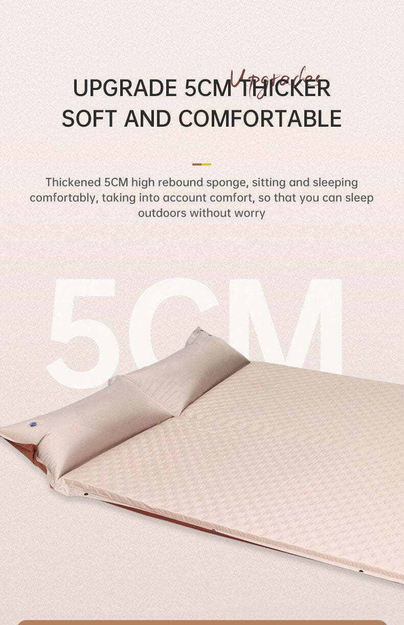 Product camouflage Can Be Spliced Self Inflating Cushion Air Mattress Camping Mat With Pillow V.I.P Digital Presence The Snag Bin