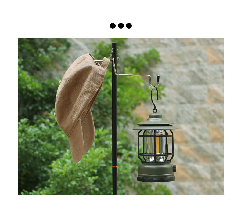 Outdoor Lightweight Aluminum Alloy Portable Camping Lamp Holder Lantern Stand with Storage Bag V.I.P Digital Presence The Snag Bin