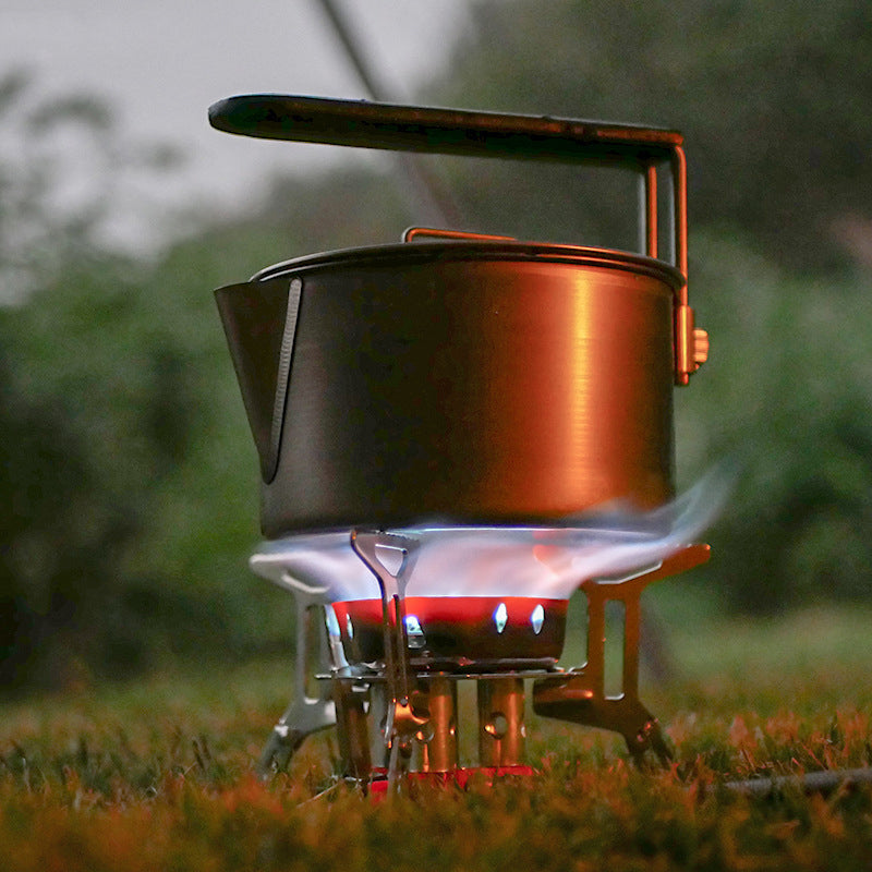 Design Camping Gas Stove Delicate Appearance Outdoor Hiking Portable Gas Stov V.I.P Digital Presence The Snag Bin