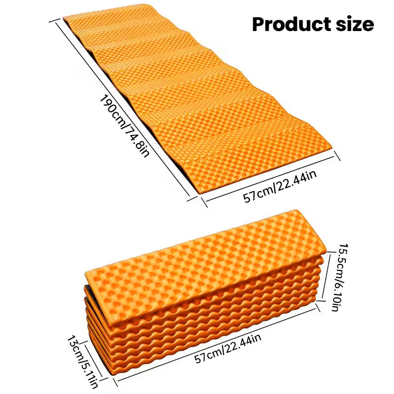 Thicken Egg Mattress. Foldable Camping Pad with Aluminum Membrane for Moisture-Proof. IXPE Foam Pad V.I.P Digital Presence The Snag Bin