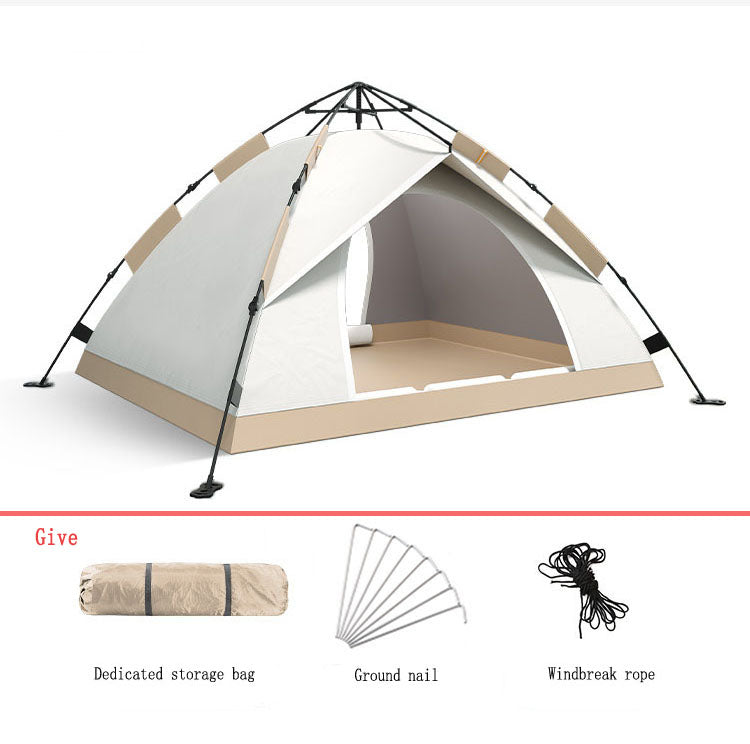 Outdoor Automatic Quick Open Tents Two Door Beach Camping Tent Breathable Rainproof And Sunscreen V.I.P Digital Presence 101.60 The Snag Bin