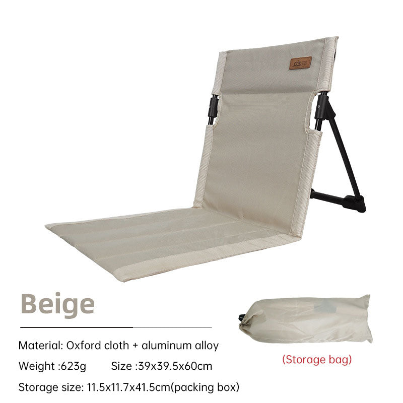 Outdoor camping backrest cushion chair portable folding chair tent leisure chair balcony park lawn picnic chair V.I.P Digital Presence 35.76 The Snag Bin