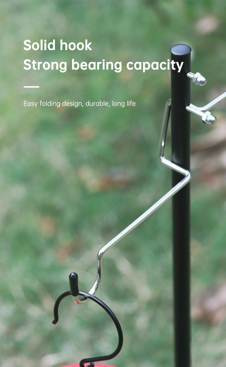 Outdoor Lightweight Aluminum Alloy Portable Camping Lamp Holder Lantern Stand with Storage Bag V.I.P Digital Presence The Snag Bin