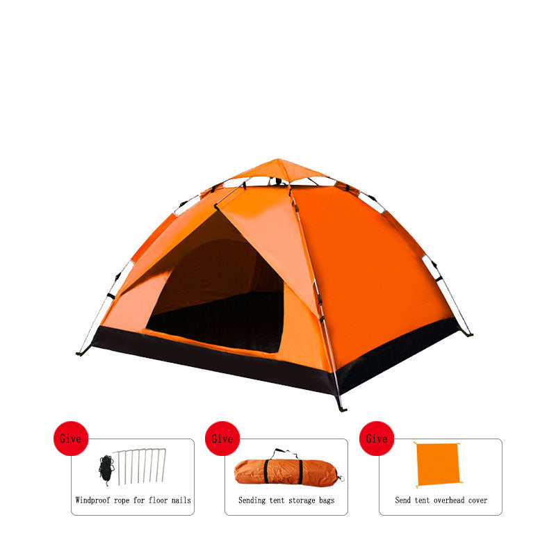 Outdoor Automatic Quick Open Tents Two Door Beach Camping Tent Breathable Rainproof And Sunscreen V.I.P Digital Presence 91.92 The Snag Bin