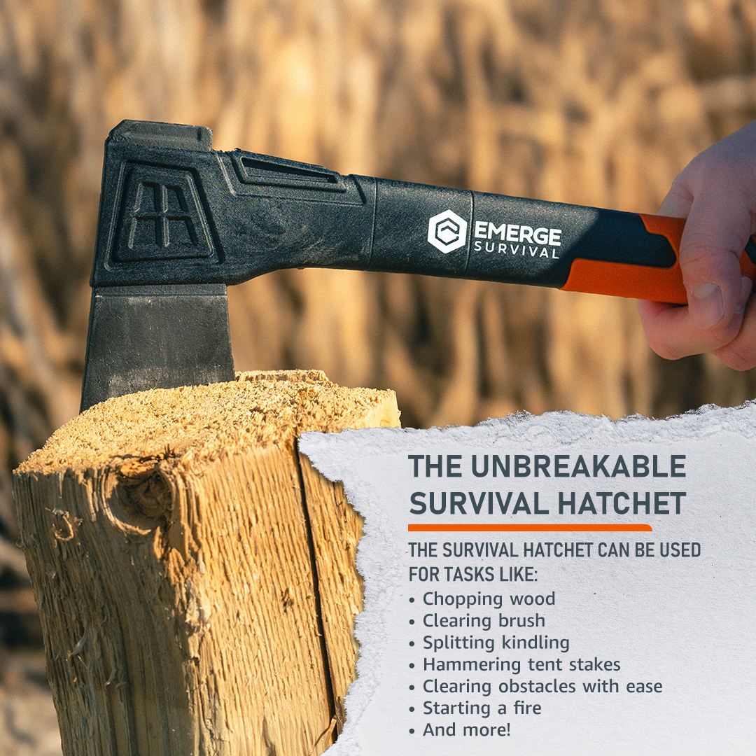 Survival Hatchet Emerge Survival The Snag Bin