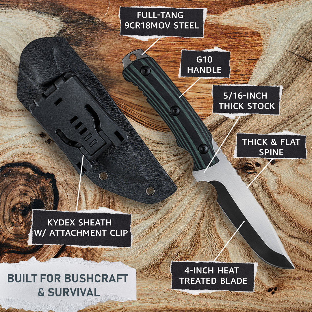 Survival Knife Emerge Survival The Snag Bin