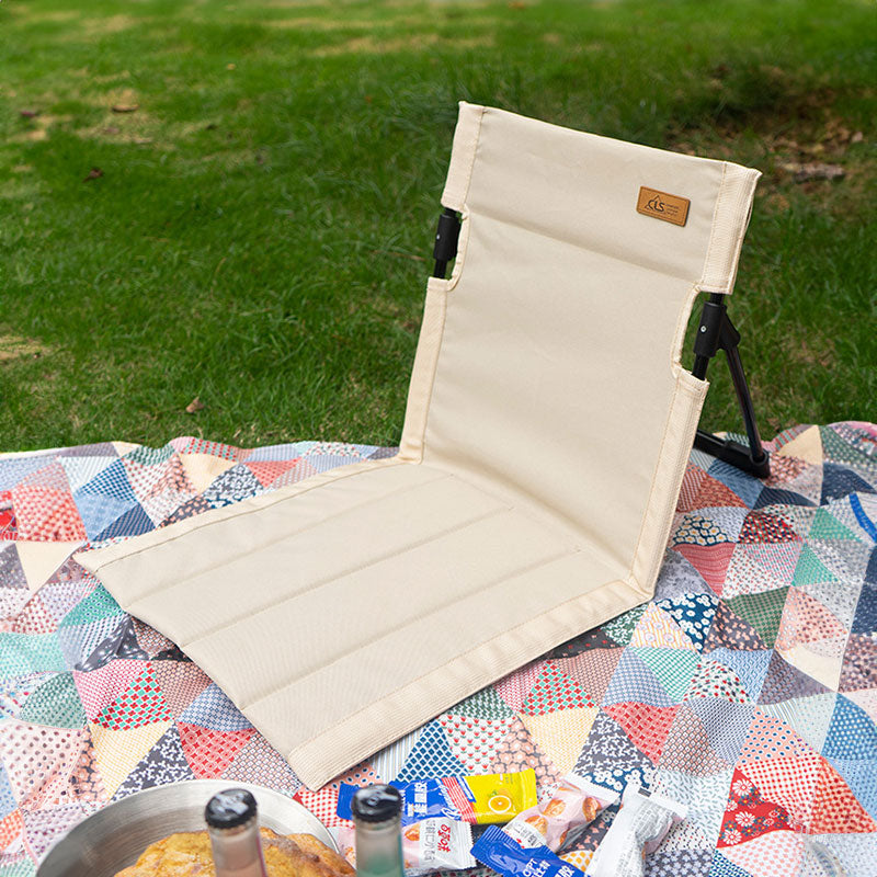 Outdoor camping backrest cushion chair portable folding chair tent leisure chair balcony park lawn picnic chair V.I.P Digital Presence The Snag Bin