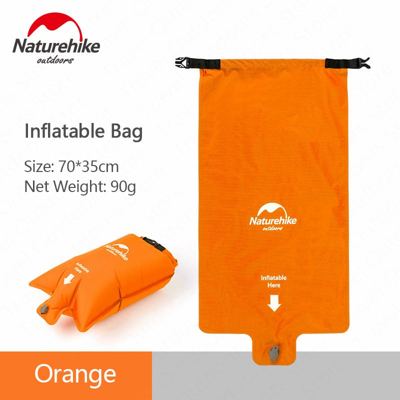 Naturehike Outdoor Camping Mat Inflatable Bag Inflatable Tent Sleeping Pad Ultralight Portable Picnic Air Mat Camping Picnic Pad V.I.P Digital Presence 30.88 The Snag Bin