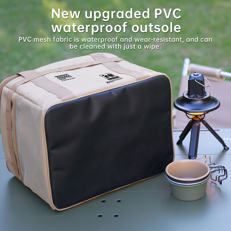 Outdoor storage bag, large - capacity foldable storage box, camping gear for picnic, portable, water - resistant V.I.P Digital Presence The Snag Bin