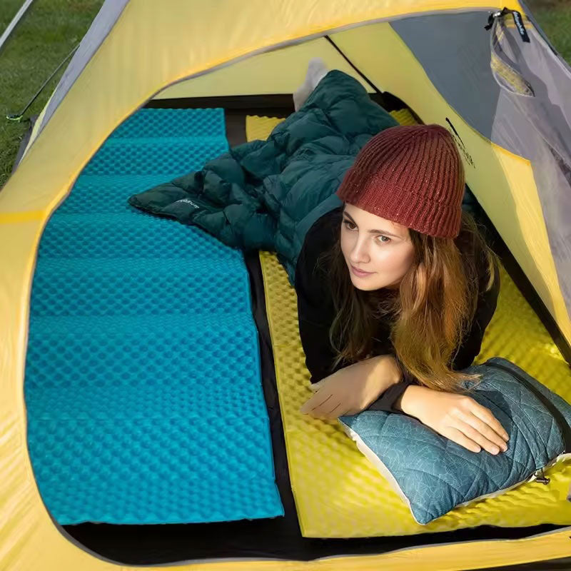 Thicken Egg Mattress. Foldable Camping Pad with Aluminum Membrane for Moisture-Proof. IXPE Foam Pad V.I.P Digital Presence The Snag Bin