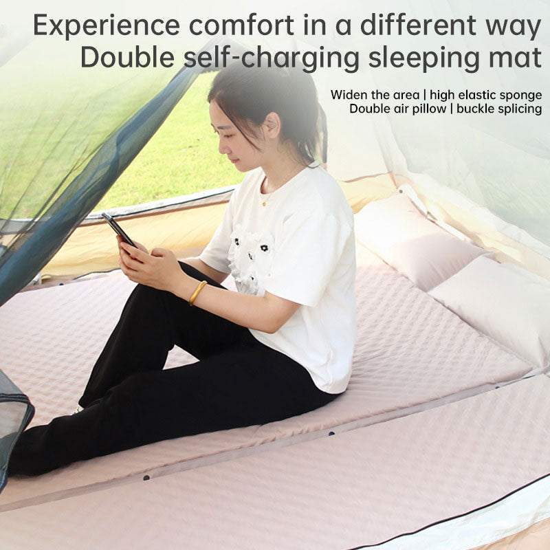 Product camouflage Can Be Spliced Self Inflating Cushion Air Mattress Camping Mat With Pillow V.I.P Digital Presence The Snag Bin