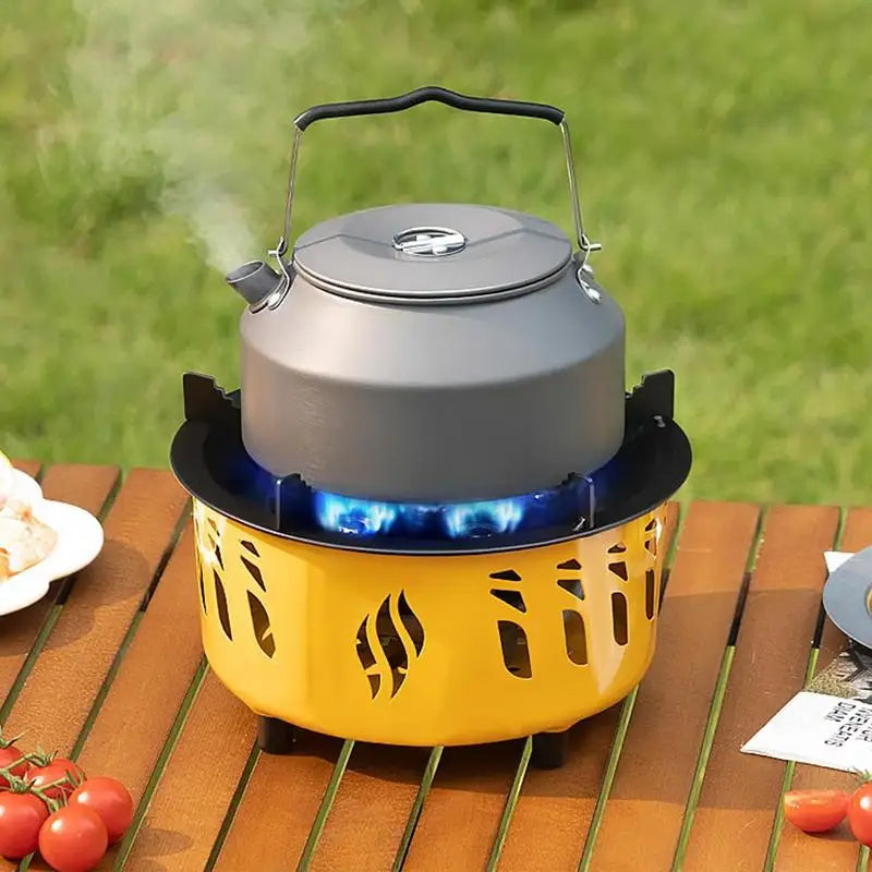 Camping Gas Burner 7-Core Strong Fire Power Portable Cassette Stove Carrying Bag Outdoor Camping Hiking fishing Supplies V.I.P Digital Presence The Snag Bin