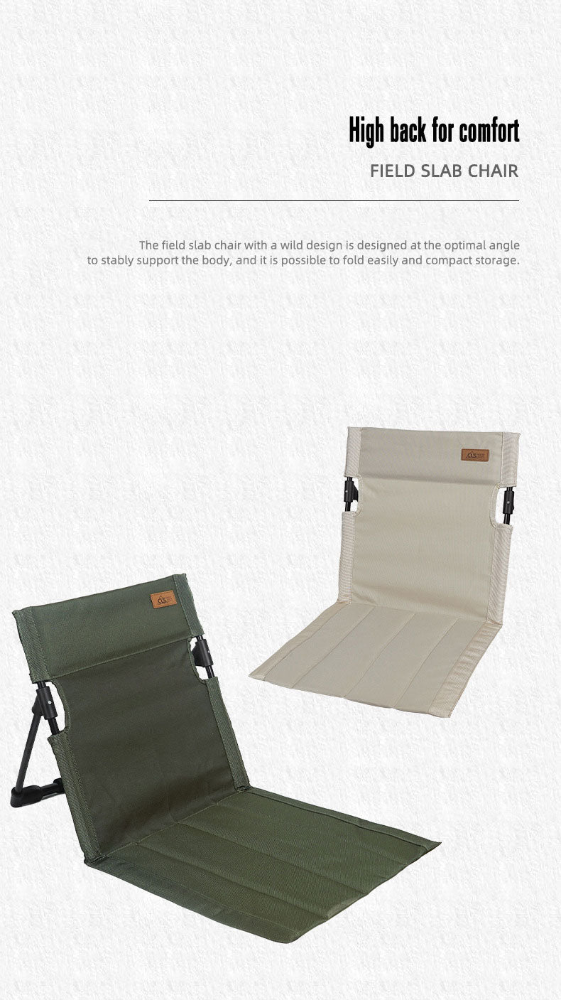 Outdoor camping backrest cushion chair portable folding chair tent leisure chair balcony park lawn picnic chair V.I.P Digital Presence The Snag Bin