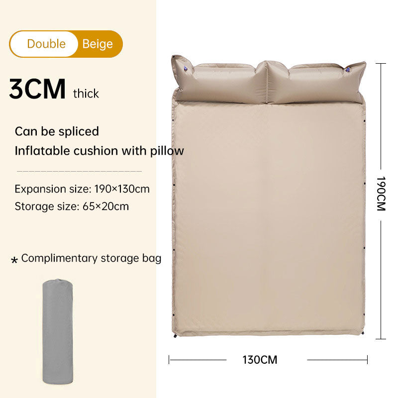 Product camouflage Can Be Spliced Self Inflating Cushion Air Mattress Camping Mat With Pillow V.I.P Digital Presence 158.18 The Snag Bin