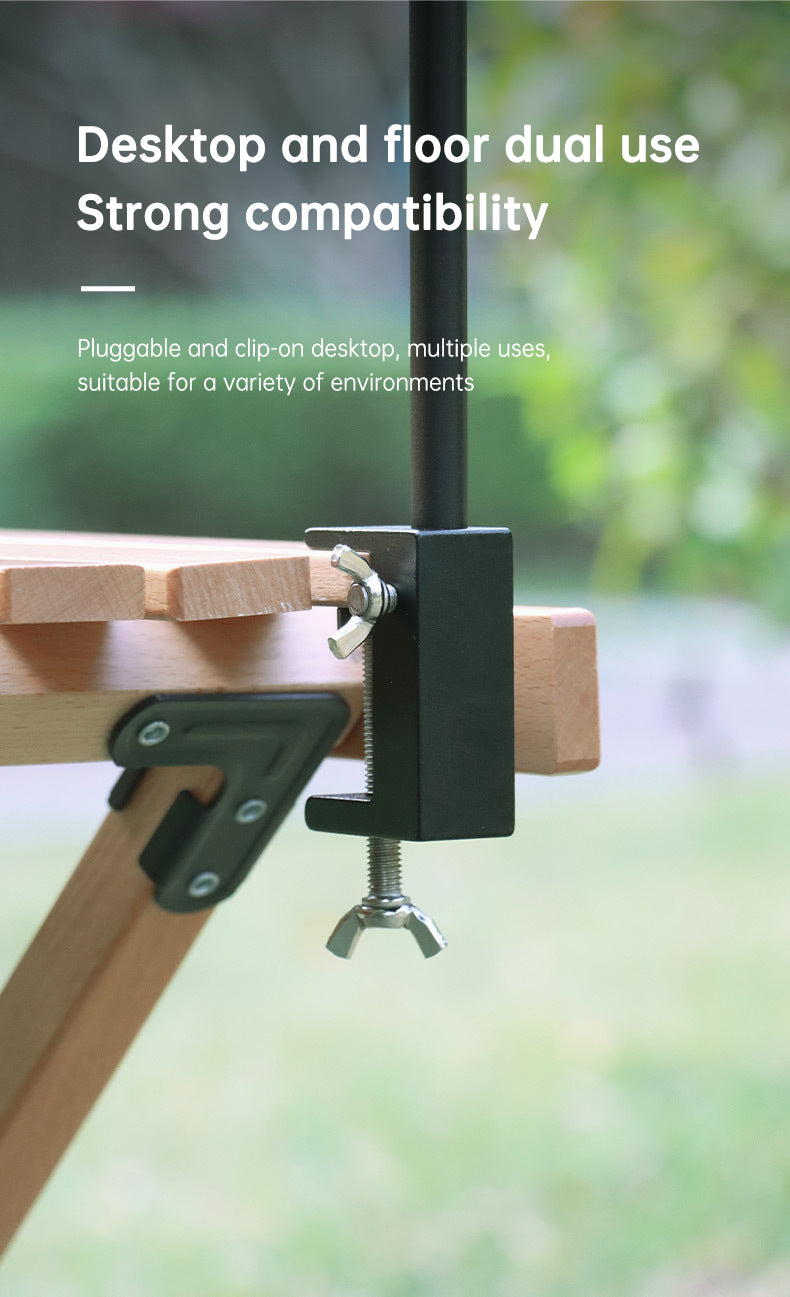 Outdoor Lightweight Aluminum Alloy Portable Camping Lamp Holder Lantern Stand with Storage Bag V.I.P Digital Presence The Snag Bin
