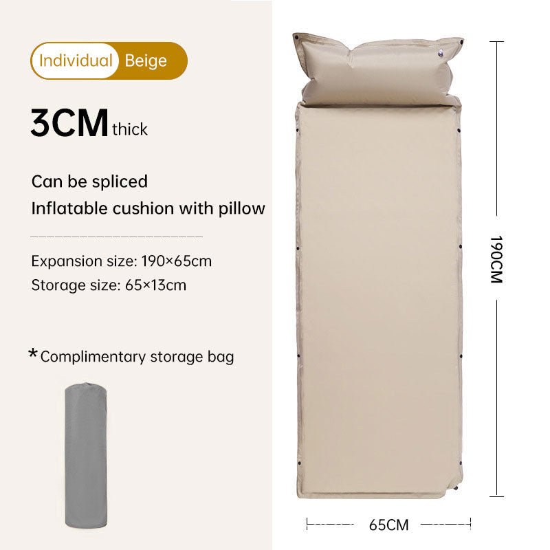 Product camouflage Can Be Spliced Self Inflating Cushion Air Mattress Camping Mat With Pillow V.I.P Digital Presence 91.96 The Snag Bin