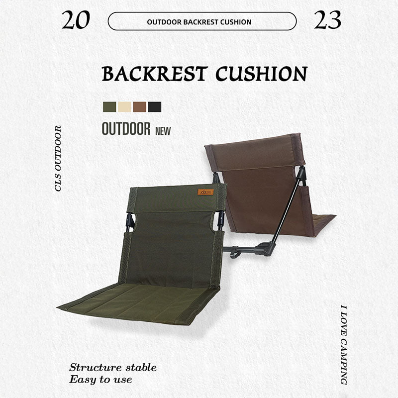 Outdoor camping backrest cushion chair portable folding chair tent leisure chair balcony park lawn picnic chair V.I.P Digital Presence The Snag Bin