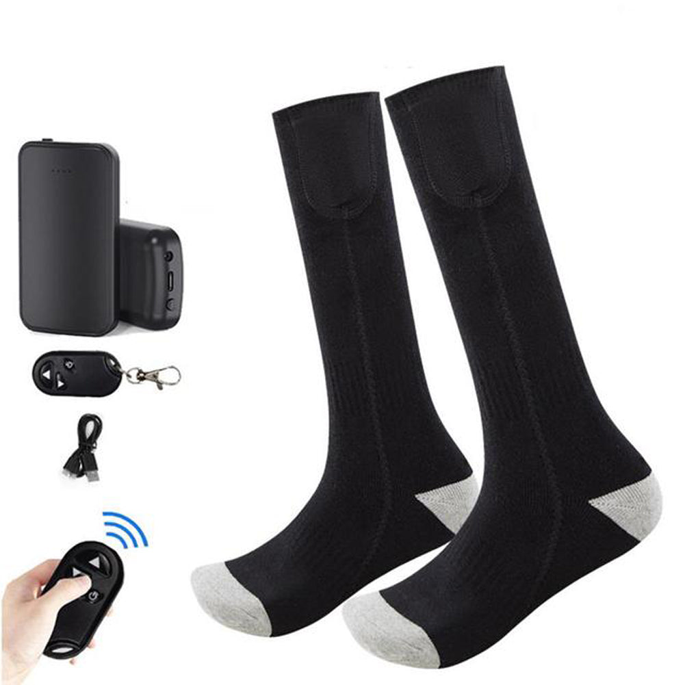 New Men And Women Remote Control Electric Socks Outdoor Cold Proof Warm Keeping Heating Socks USB Charging Heating Socks In Winter V.I.P Digital Presence 67.58 The Snag Bin