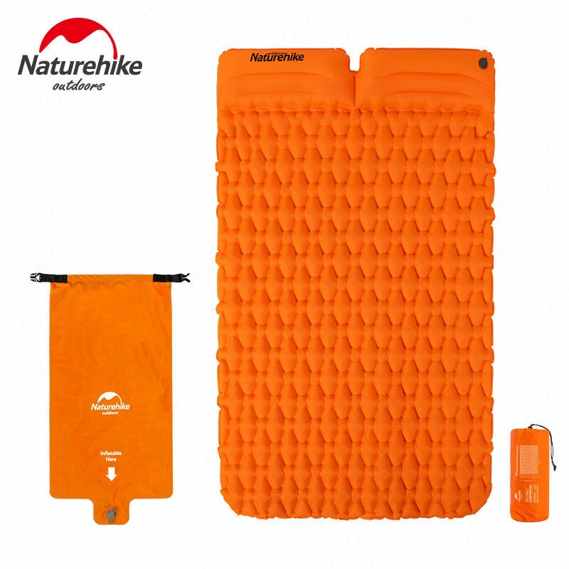 Naturehike Outdoor Camping Mat Inflatable Bag Inflatable Tent Sleeping Pad Ultralight Portable Picnic Air Mat Camping Picnic Pad V.I.P Digital Presence 191.64 The Snag Bin