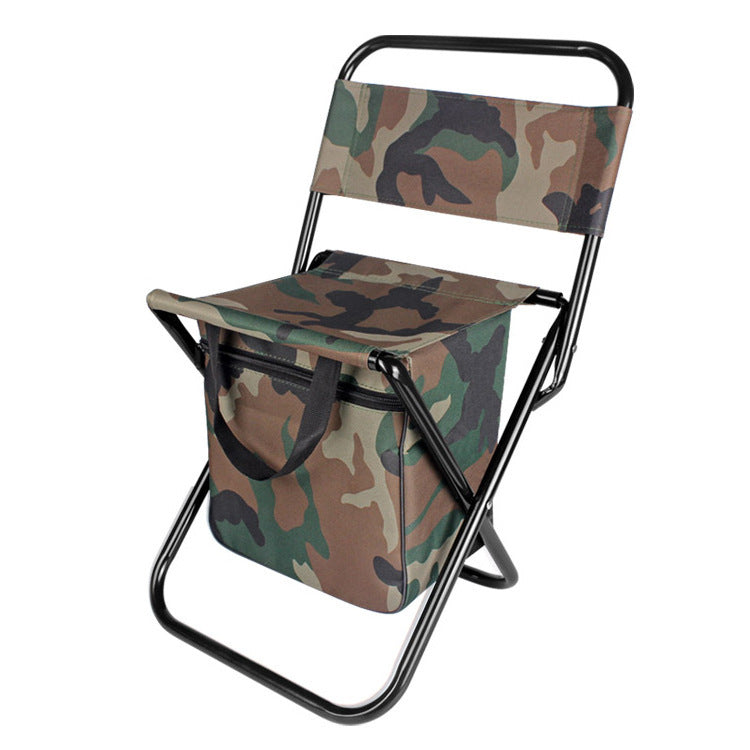 Outdoor Camping Folding Chair with Storage Backrest and Carrying Bag for Art Students' Sketching V.I.P Digital Presence The Snag Bin