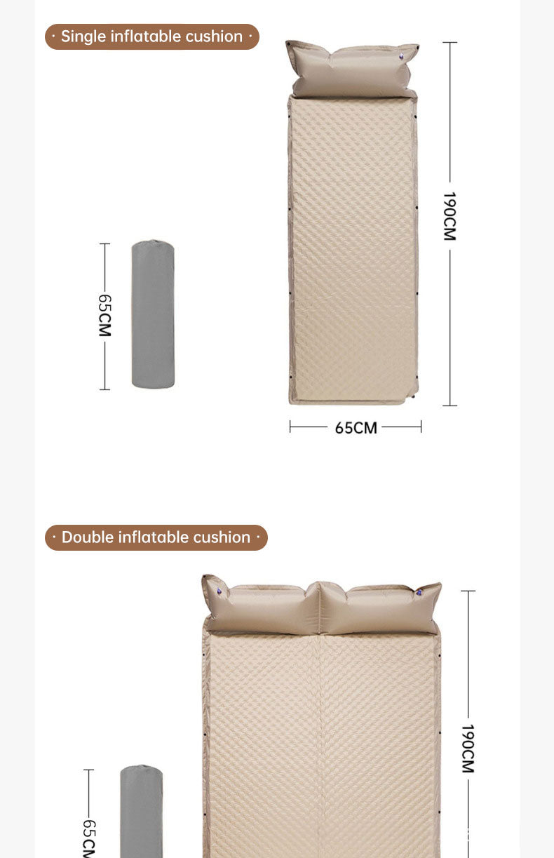 Product camouflage Can Be Spliced Self Inflating Cushion Air Mattress Camping Mat With Pillow V.I.P Digital Presence The Snag Bin