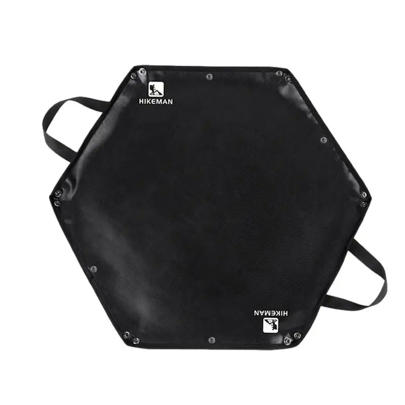Camping Fireproof Mat Hexagonal Folding Heat Resistant Flame Retardant Insulation Pad Stove Anti Flame Padding Camping Supplies V.I.P Digital Presence The Snag Bin