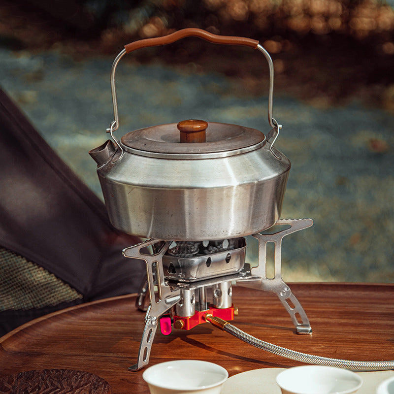 Design Camping Gas Stove Delicate Appearance Outdoor Hiking Portable Gas Stov V.I.P Digital Presence The Snag Bin