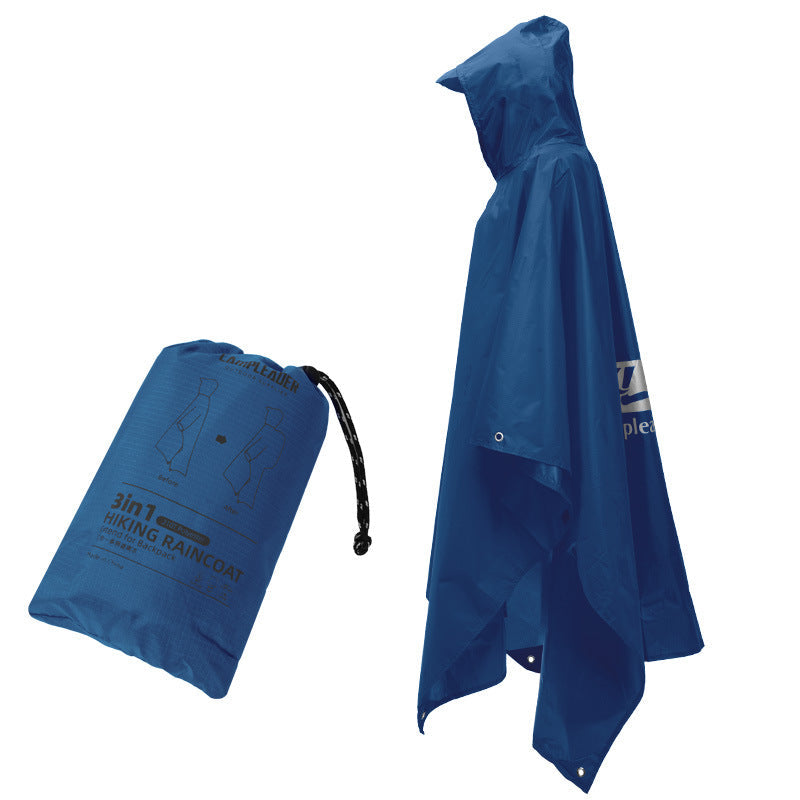 3 - in - 1 Waterproof Rain Poncho for Outdoor Use: Motorcycle, Camping, Hiking & Travel V.I.P Digital Presence 29.82 The Snag Bin