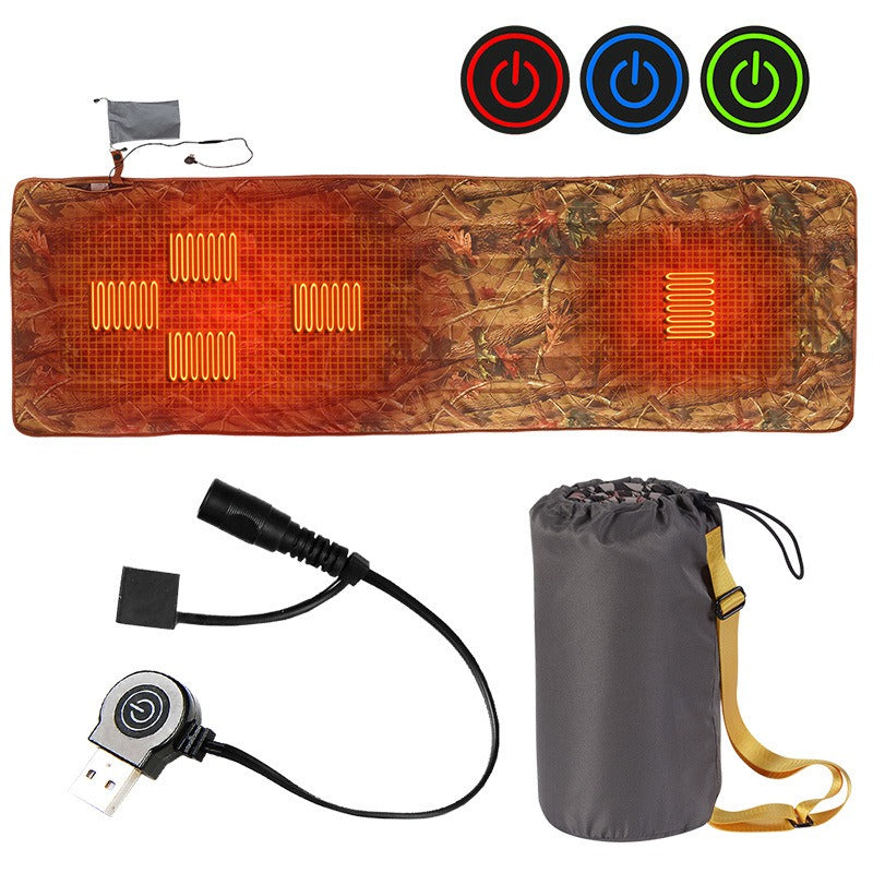 Winter New Smart Charging Portable Heating Sleeping Pad Outdoor Camping Sleeping Bag Pad Individual Camping Thermal Pad V.I.P Digital Presence 69.06 The Snag Bin