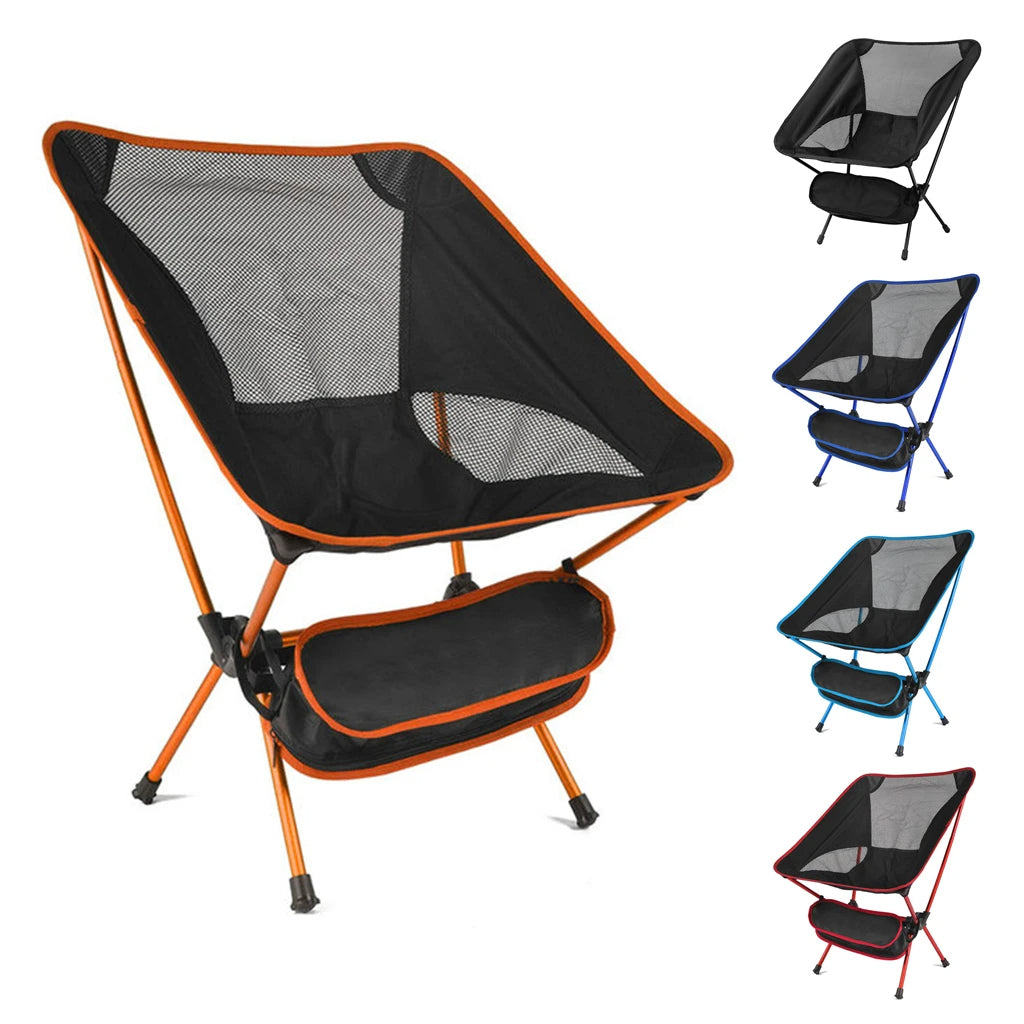 Travel Ultralight Folding Chair Superhard High Load Outdoor Camping Chair Portable Beach Hiking Picnic Seat Fishing Tools Chair V.I.P Digital Presence The Snag Bin