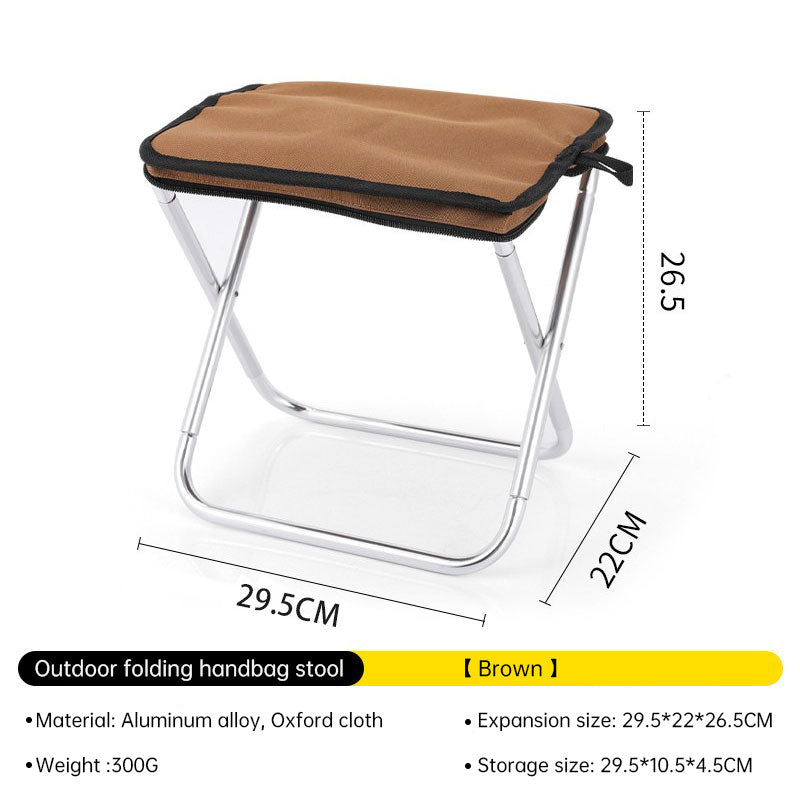 Outdoor Folding Ultra Light Camping Chair Portable Bench Travel Self driving Tour BBQ Camping Equipment V.I.P Digital Presence 22.22 The Snag Bin