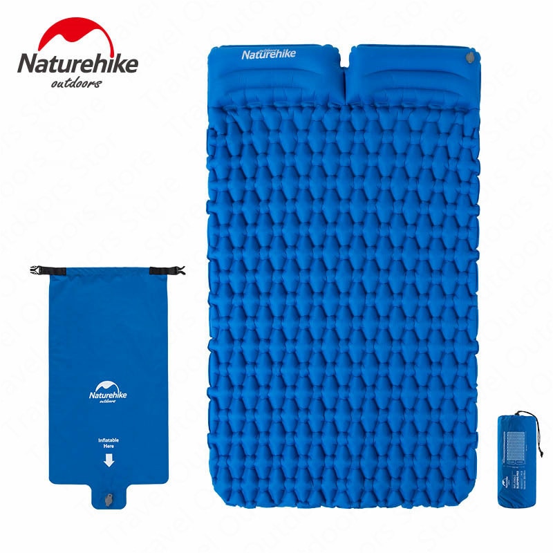 Naturehike Outdoor Camping Mat Inflatable Bag Inflatable Tent Sleeping Pad Ultralight Portable Picnic Air Mat Camping Picnic Pad V.I.P Digital Presence 191.64 The Snag Bin