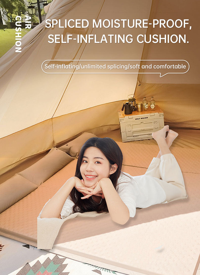 Product camouflage Can Be Spliced Self Inflating Cushion Air Mattress Camping Mat With Pillow V.I.P Digital Presence The Snag Bin