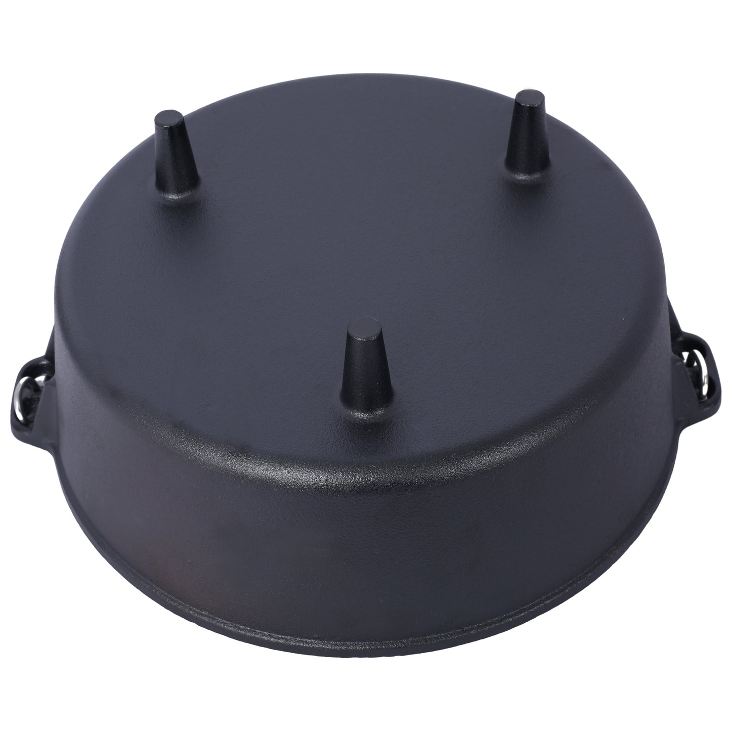 ast iron Dutch oven with lid, outdoor camping deep pot, used for camping, cooking, barbecue and leg rest, 8 Quart V.I.P Digital Presence The Snag Bin
