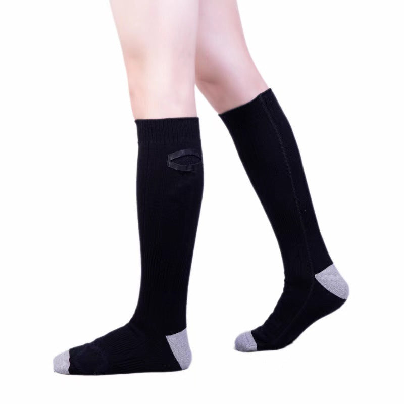 Hot socks for winter warmth, electric socks with USB charging, long tube, cold resistant socks for men and women, warm feet for winter heating V.I.P Digital Presence The Snag Bin