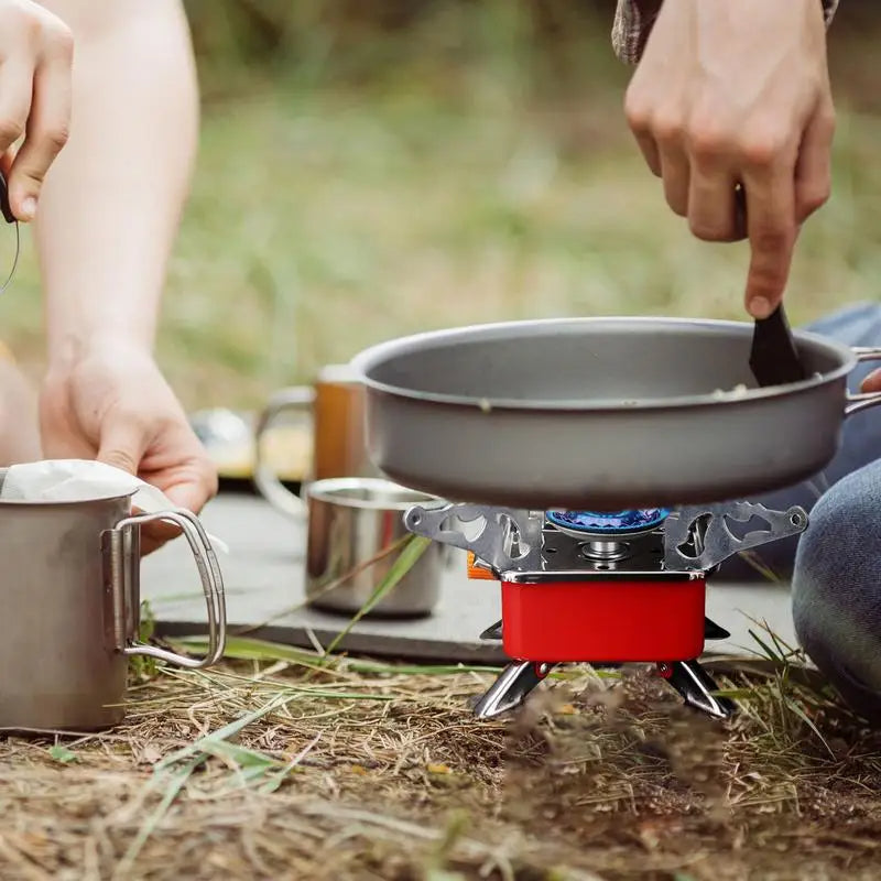 Camping Foldable Windproof Portable Burner Outdoor Gas Tank Stove for Backpacking Camping Hiking and Picnic Camping Burner V.I.P Digital Presence The Snag Bin